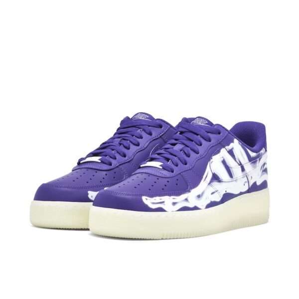 Air Force 1 X Skeleton Purple